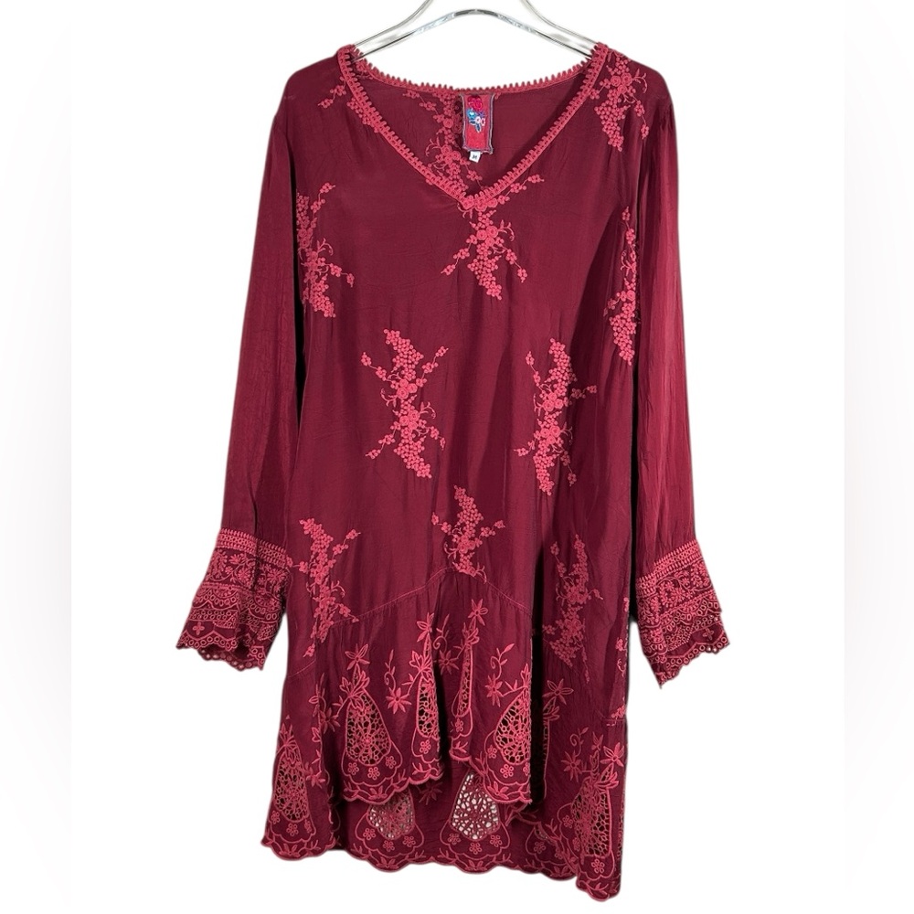 Johnny Was Embroidered Tunic